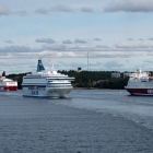 Silja Line & Viking LIne i Mariehamn